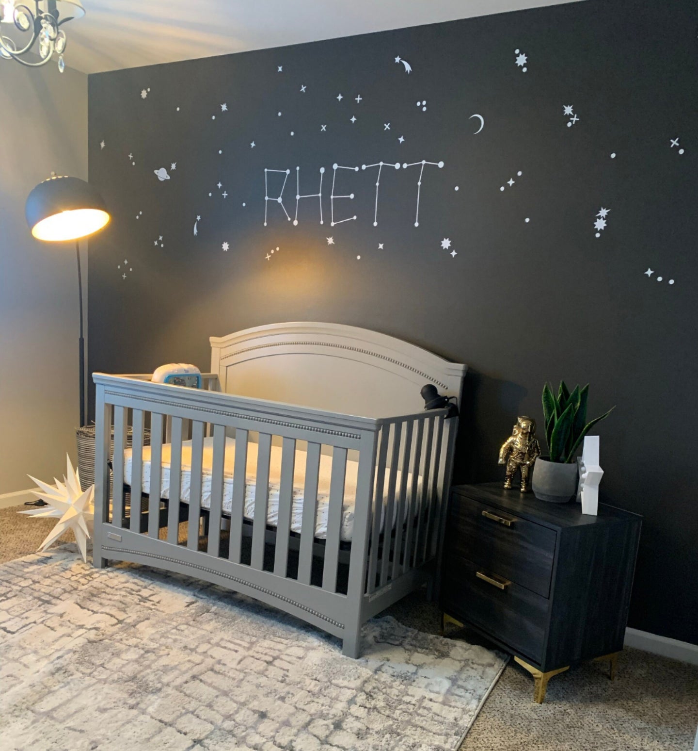 Space name wall Decals